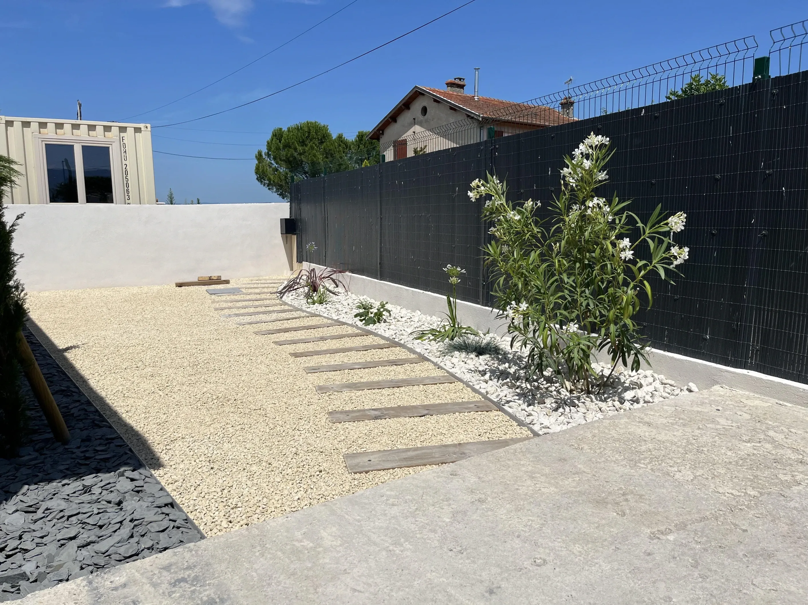 Réalisation des Jardins de la Raye